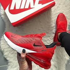 Red Air Max 270 Red Nike Shoes Red Nike Red Air Max