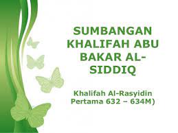Sumbangan khalifah abu bakar al siddiq dalam tamadun islam. 8 Sumbangan Abu Bakar As Siddiq Sebagai Khalifah Pertama Umat Islam