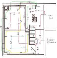 A house wiring diagram is a wiring diagram for any electric circuit in your home which is drawn most directly so that it can easily guide the electrician (or yourself) in case needed. Electrical Wiring Basement Home Wiring Diagram