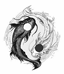 Black And White Koi Fish Yin Yang Tattoo Pin By Sofine Tpa On Tattoo Koi Tattoo Design Koi Fish Tattoo Japanese Tattoo Art