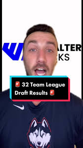 My 32 team fantasy football league draft results!! 🚨 #walterpicks32 #...