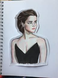 You can rest easy knowing that. Emma Watson Cartoon Drawing Emma Watson Age