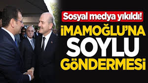 Lgbt sapkınları tweeti, twitter tarafından bloke edilmiştir. Twitter Dan Ekrem Imamoglu Na Suleyman Soylu Gondermesi