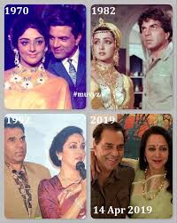 She ruled the silver screen in the 70's and 80's, with her acting and dancing skills. Dharmendra Hema Malini Bollywood Pictures Bollywood Posters Hema Malini