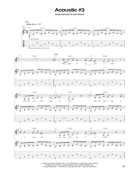 Acoustic 3 by The Goo Goo Dolls Sheet Music for Guitar Tab at Sheet Music  Direct
