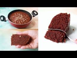 Chocolate Suji Cake In Kadai Eggless Without Oven Yummy Youtube Cake Recipes Without Oven No Bake Cake Semolina Cake