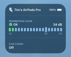 Ios 14 How To Check Headphone Audio Level In Real Time Headphone Real Time Audio