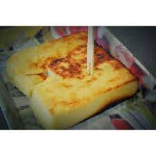 起司黃金磚 霸氣的名字 但好像是 厚片 捏 intof intot intowb calvinieat food eat cheese pizza