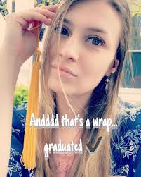 Time for another team member introduction! ~~~~~~~~~~~~~💙💛~~~~~~~~~~  Name: Colleen Welch Hometown: Burlington, MA Major: Business management  Position: Back spot What's is your why for cheer: My why is because my  first year