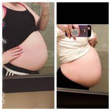 She'll probably drop to about 120ml per kilogram of her body weight, per day, once she's more than three months old. Has My Baby Dropped February 2019 Birth Club Babycenter Canada