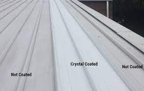 How to clean a deck. Crystal Clear Roof Coating For A Stay Clean Roof White Metal Roof Roof Coating Metal Roof