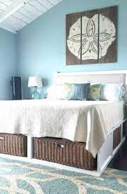 Then fill the room with texture, panelling, baskets, woven rugs and knitted throws or cushions to help to soften the simple white or grey palette. 33 Beached Themed Bedroom Decor Ideas Sebring Design Build