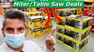 Home Depot Miter Table Saw Deals Dewalt Ryobi Milwaukee Christmas Tools Youtube