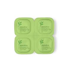 However, instead of using a tea bag, the entire powder is added to boiling water so you consume all of the tea powder. Innisfree 5 Minute Green Tea Leaf Powder Face Mask Seoul Next By You Malaysia