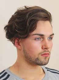 The side bangs almost graze the eyebrows. 20 Haircuts For Men With Thick Hair High Volume
