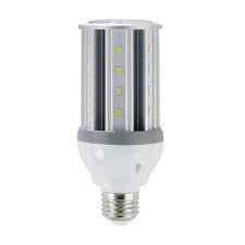 Earthtronics Hl1030e26 10374 10 Watt 1200 Lumen 3000k Warm White Bollard Post Top Or Hid Fixture Led Corn Cob Retrofit E26 Medium Base Light Bulbs At Green Electrical Supply