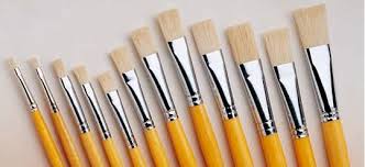Useful for histology section manipulation, sem, geology, forensic. Camlin Synthetic Gold Hair Flat Brushes Kokuyocamlin