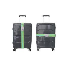 Among the luggage collections available are the evergreen collection, which features all pieces in timeless brown leather. Barry Smith 3 Dial Luggage Strap Tsa Lock Green Cuir