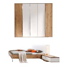 Weitere ideen zu ankleide zimmer, regal eiche, schlafzimmer schrank. Thielemeyer Loft Schlafzimmer 4 Teilig Ausfuhrung Eiche Mit Colorglas
