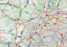 Partez en toute confiance, même au dernier moment ! Michelin Doubs Map Viamichelin
