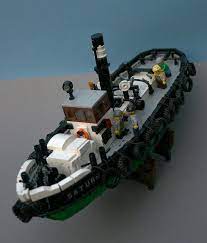 Saturn Top View Port Boten Lego