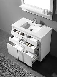 Adornus Turin 30 Inch White Modern Bath Vanity With Images Contemporary Bathroom Vanity Master Bathroom Vanity Modern Bathroom Vanity