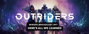 Hinton a group of young boys; Outriders Broadcast 4 Details Final Class The Technomancer