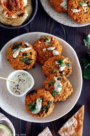 Mix the couscous with the cooked lentils in a bowl, and season it with salt, pepper, and soy sauce. Easy Red Lentil Patties Vegan Gluten Free Del S Cooking Twist