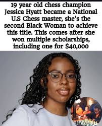 Youngest black woman becomes u.s. chess master