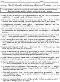 Times as many, times as much, find all if each. Fraction Word Problems Multiplication Division By David Filipek