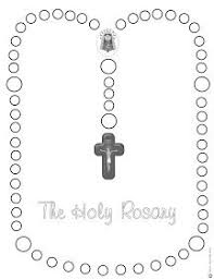 Life Love Sacred Art Free Rosary Coloring Page Coloring Pages Heart Coloring Pages Coloring Pages Inspirational