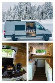 College Students Live In Sprinter Camper Van To Save Money On Rent Van Life Sprinter Van Sprinter Camper