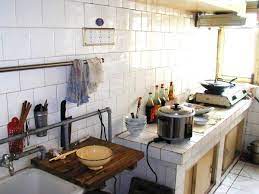 This Is How Typical Chinese Kitchen Looks Like Chopsticks And Spoons Arranged Together Some Sauces On The Counter And Family Kitchen Kitchen Chinese Kitchen