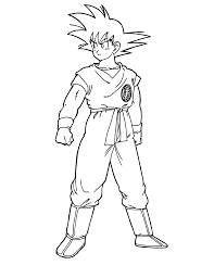 Dragon ball goku and vegeta coloring pages. Free Printable Dragon Ball Z Coloring Pages For Kids