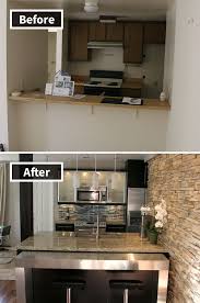 Coloring your walls like kitchen remodel before and after, lighting choices and also must be in harmony with all the natural light that surrounds the space. Small Kitchen Remodel Small Condo Kitchen Kitchen Remodel Small Condo Kitchen Remodel