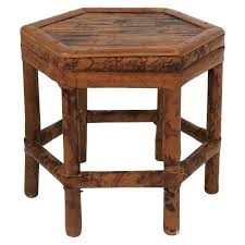 Small Bamboo Side Or Drinks Or Pedestal Table In 2020 Pedestal Side Table Small Bamboo Plants Pedestal Table