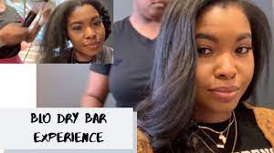 This experience really lifted my bad mood. Natural Hair Blowout At A Dry Bar Does It Work Livinfearless87 Youtube