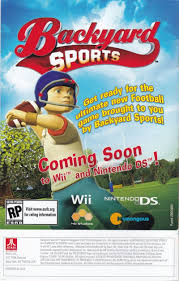 Sandlot sluggers game at play 123. Backyard Sports Sandlot Sluggers 2010 Box Cover Art Mobygames