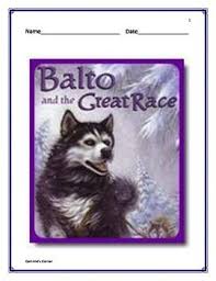 Balto And The Great Race Comprehension Questions The Great Race Chapter Books Books