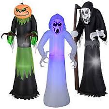 Halloween has become one of the most beloved holidays over the years and is second in popularity only to christmas. 5 Ft Airblown Inflatable Halloween Decorations Assorted 3 Pack Halloween Inflatables Halloween Diy Outdoor Home Depot Halloween Decorations