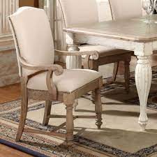 Riverside Furniture Coventry Two Tone Upholstered Arm Chair In Weathered Driftwood And Dover White Riverside Furniture Dining Chairs Furniture
