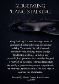 Alastair Durston Ross Defeat Gang Stalking Stalking Gang What Happened To Us