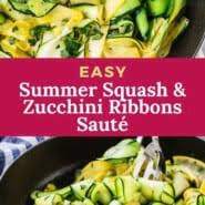 Check spelling or type a new query. Sauteed Summer Squash And Zucchini Ribbons Rachel Cooks