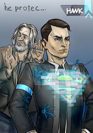 Detroit Become Human Connor And Hank By Frorichtoo Tumblr Com Detroit Become Human Connor Detroit Become Human Detroit