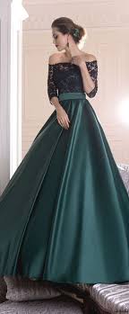 فساتين دانتيل طويله 20 فستان دانتيل طويل في غاية الفخامة و الأناقة بفبوف Gowns Ball Dresses Satin Evening Gown