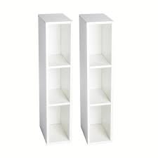 Puckdaddy Stauraumregal Lasse 2er Set 19x30x93 Cm Holz In Weiss Etsy In 2020 Ikea Hemnes Ikea Hemnes Chest Of Drawers Shelves