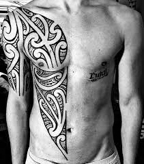 Randy orton got the tribal art tattoo on both forearms and his back. Top 40 Best Tribal Rib Tattoos For Men Manly Ink Design Ideas Tribal Tattoos For Men Tribal Tattoos Tattoos For Guys