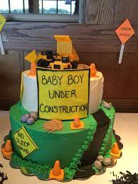 Under Construction Baby Shower Cake Construction Baby Shower Construction Baby Shower Theme Baby Shower Cakes