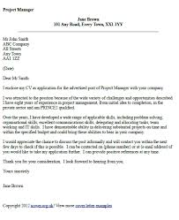 Project Manager Cover Letter Example Icover Org Uk Project Manager Cover Letter Cover Letter For Resume Job Cover Letter