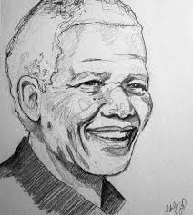 Drawing Nelson Mandela Art Mandela Drawing Nelson Mandela